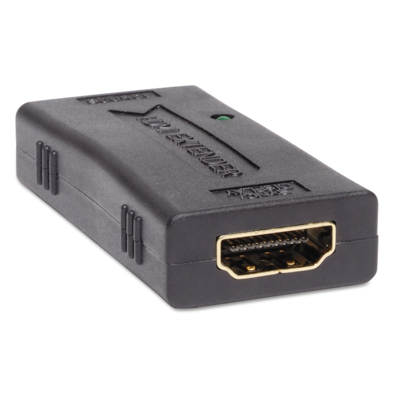 HDMI IN-LINE SIGNAL BOOSTER/EXTENDER, 1920X1200, 1080P (F/F), UP TO 150 FT., TAA