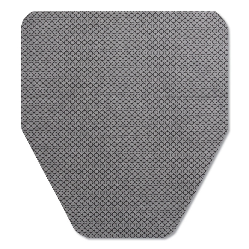 KOMODO URINAL MAT, 18 X 20, GRAY, 6/CARTON