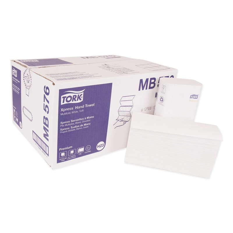 PREMIUM MULTIFOLD TOWEL, 2-PLY, 10.1 X 10.88, WHITE, 135/PACK 16 PACKS/CARTON