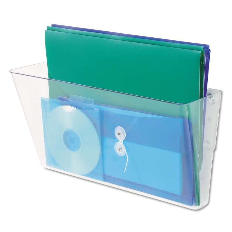 Add-On Pocket For Wall File, Letter, Clear
