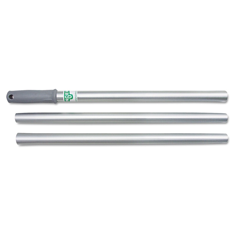 Pro Aluminum Handle For Floor Squeegees 1.5 Degree Socket, 56″ Knockdown Handle