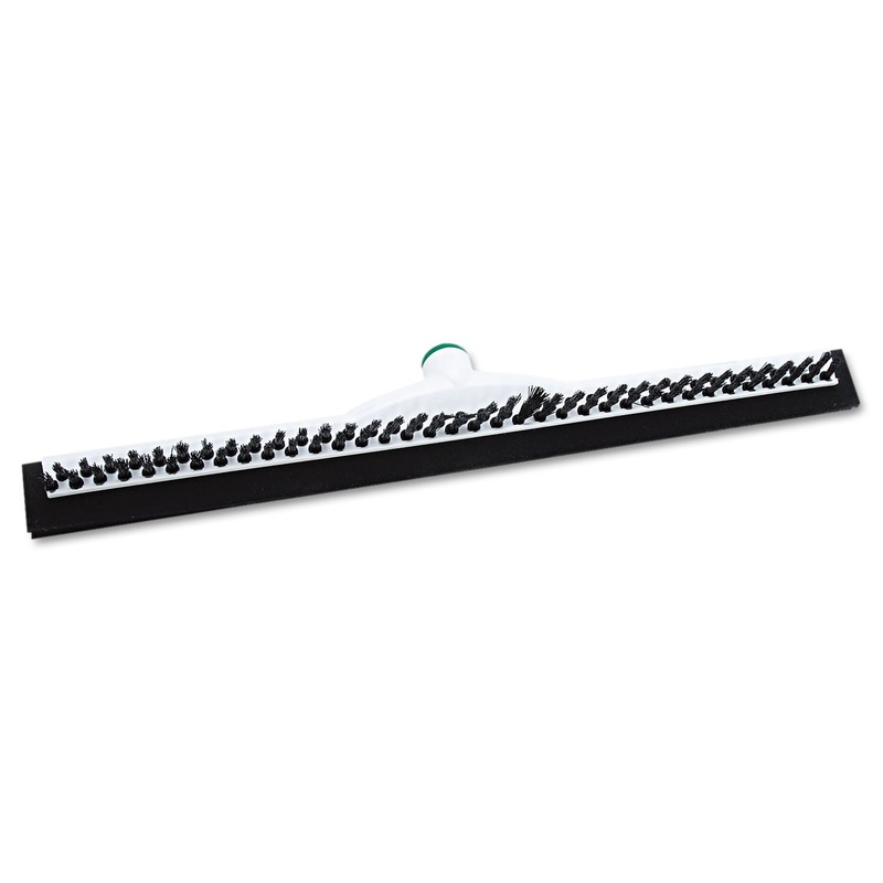 Sanitary Brush W/squeegee, 22″ Brush, 4″ Handle
