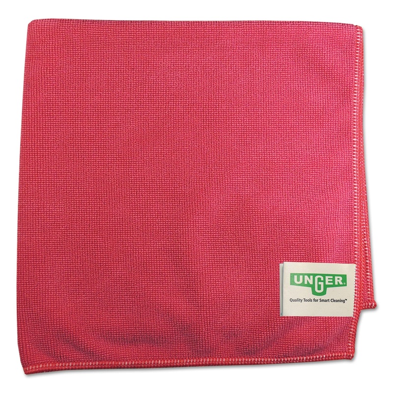 Smartcolor Microwipes 4000, Heavy-Duty, 16 X 15, Red, 10/case