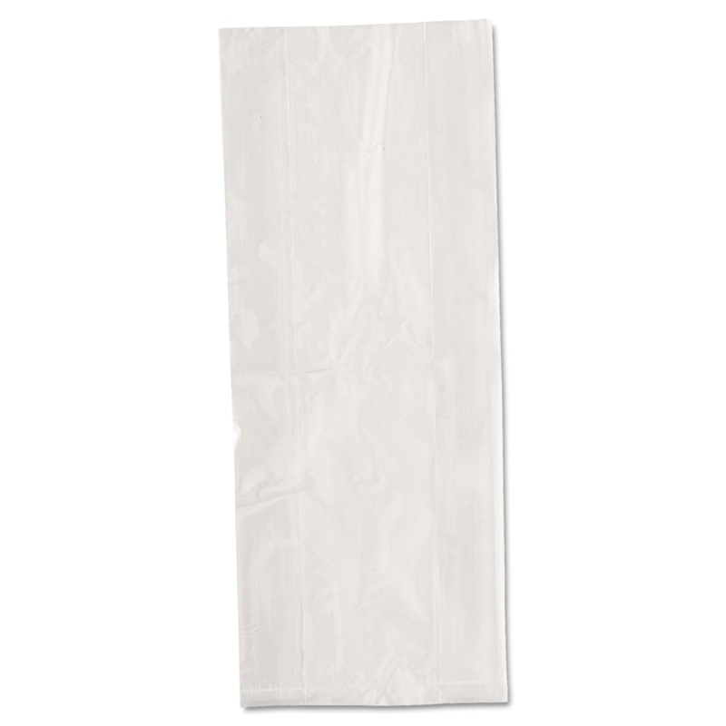 FOOD BAGS, 3.5 QT, 1 MIL, 6″ X 15″, CLEAR, 1,000/CARTON
