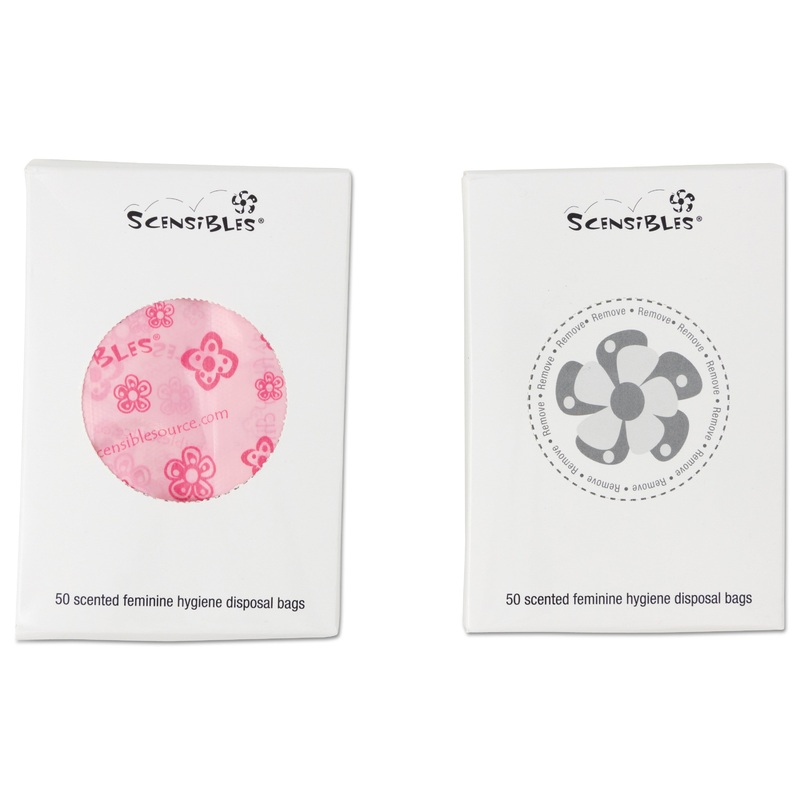 SCENSIBLES PERSONAL DISPOSAL BAGS, 3.38″ X 9.75″, PINK, 1,200/CARTON