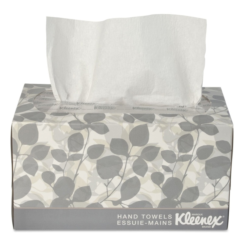 Hand Towels, Pop-Up Box, Cloth, 9 X 10 1/2, 120/box