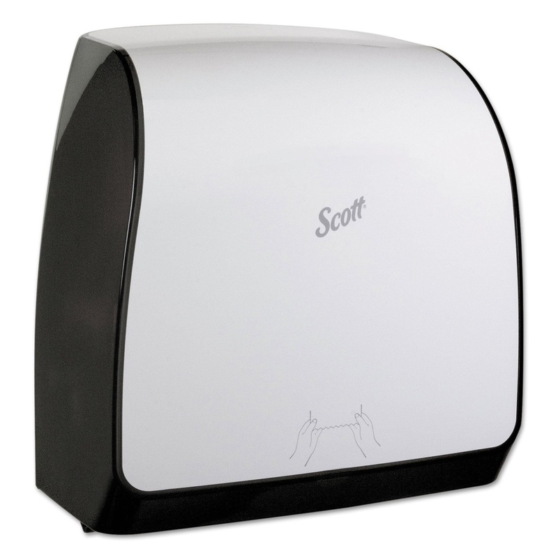 CONTROL SLIMROLL MANUAL TOWEL DISPENSER, 12.63 X 10.2 X 16.13, WHITE