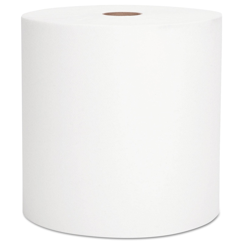 ESSENTIAL HARD ROLL TOWEL, 1.5″ CORE, 8 X 800 FT, WHITE