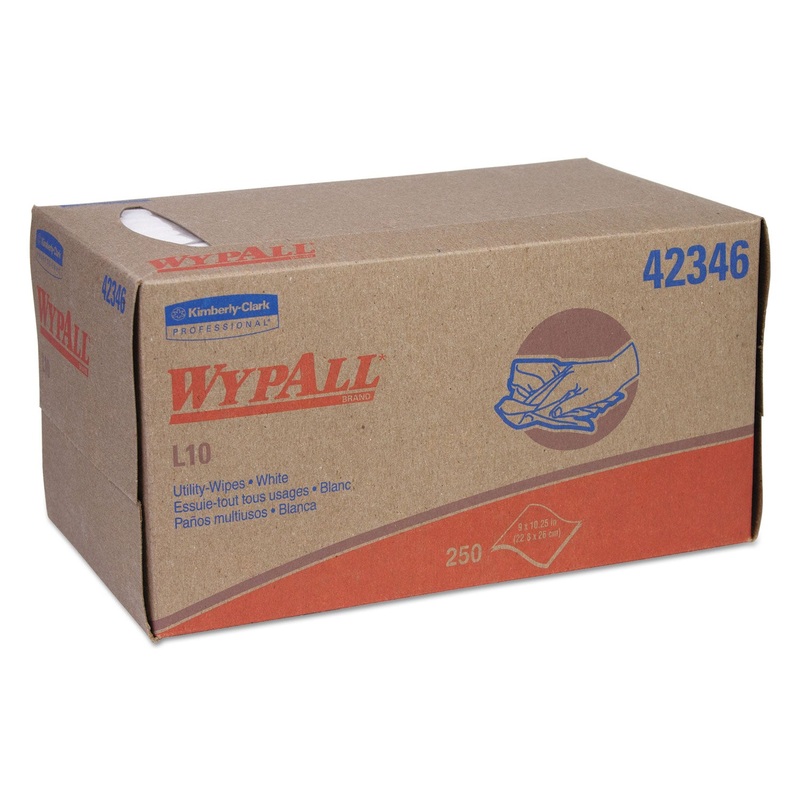 L10 Towels, Pop-Up Box, 1-Ply, 10 1/4 X 9, White, 250/box