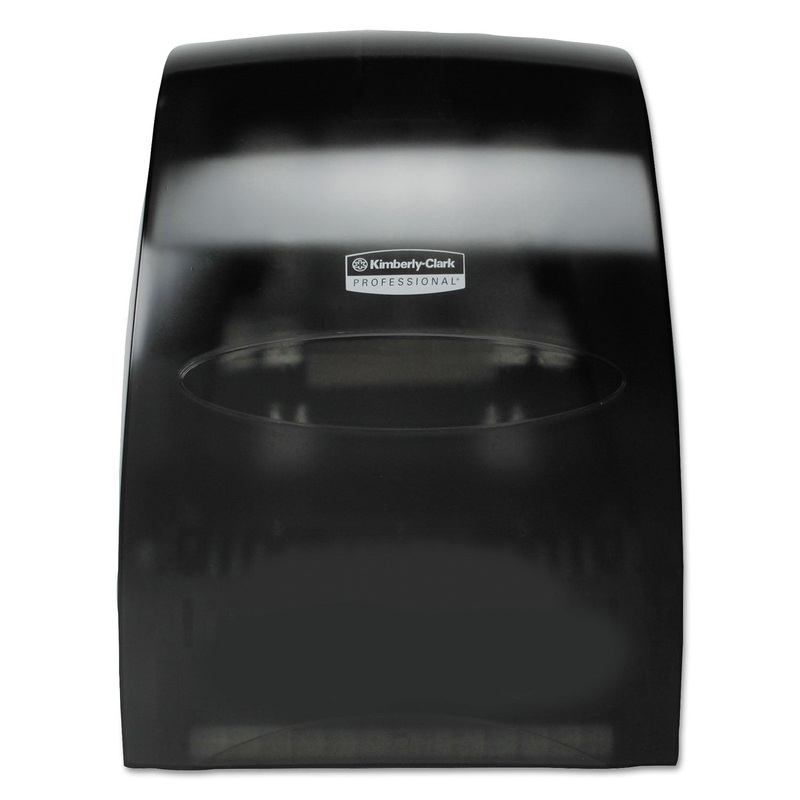 Sanitouch Hard Roll Towel Disp, 12 63/100w X 10 1/5d X 16 13/100h, Smoke
