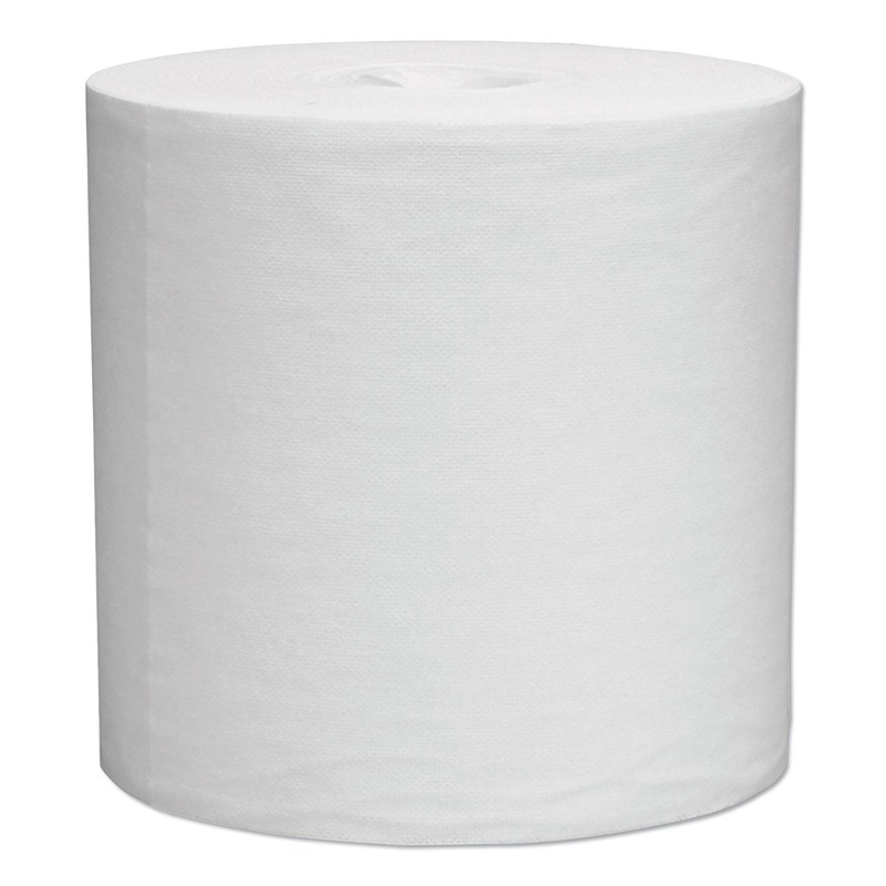 Wipers For Bleach Disinfectants Sanitizers, 12 X 12 1/2, 90/roll, 6 Rolls/Carton