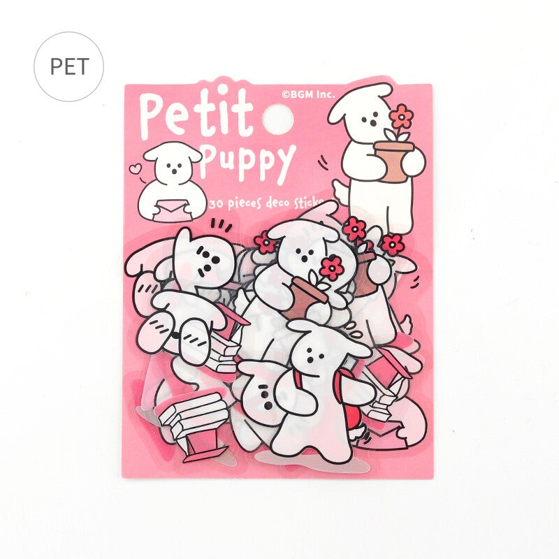 BGM Deco Sticker – Puppy Petit – Pink
