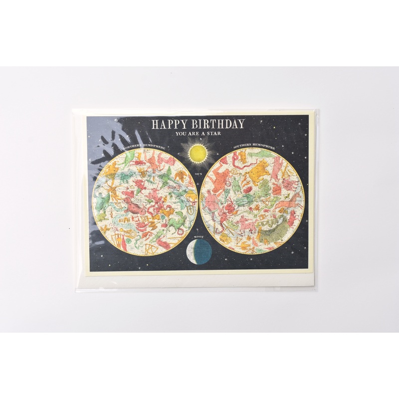 Birthday Constellations Greeting Card