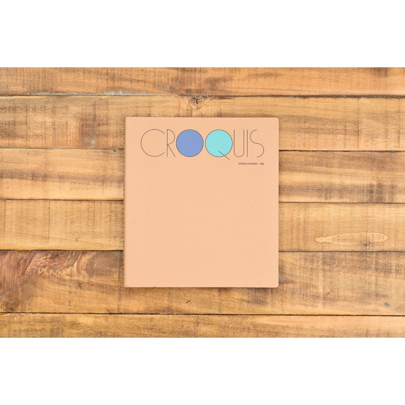 Croquis Sketchbook – SQ Size – 52.3 gsm White Paper