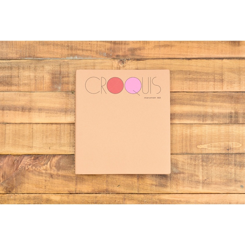 Croquis Sketchbook – SQ Size – 60 gsm Cream Paper