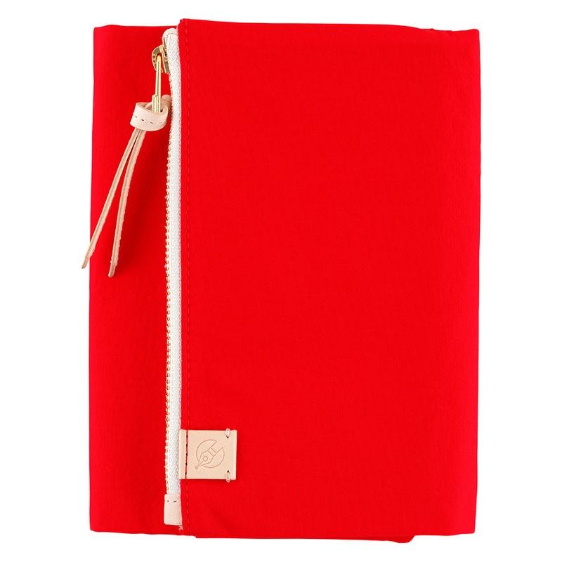Hobonichi Cousin Cover 2025 – Tragen – Red – A5