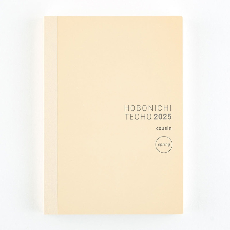 Hobonichi Techo Cousin Book 2025 – April Start – A5