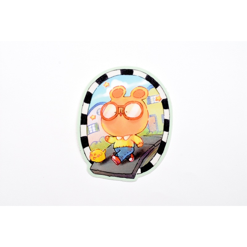 LAZI SOOZ Arthur Sticker