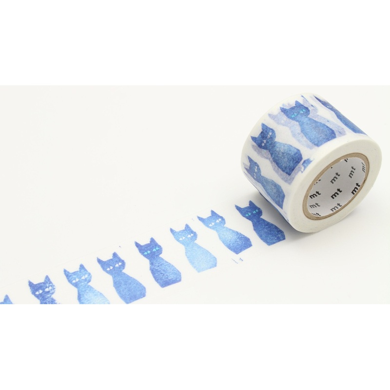 mt Washi Tape – Blue Cat