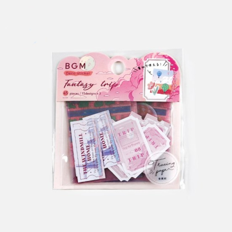 BGM Deco Sticker – Fantasy Trip –  Dream Resort