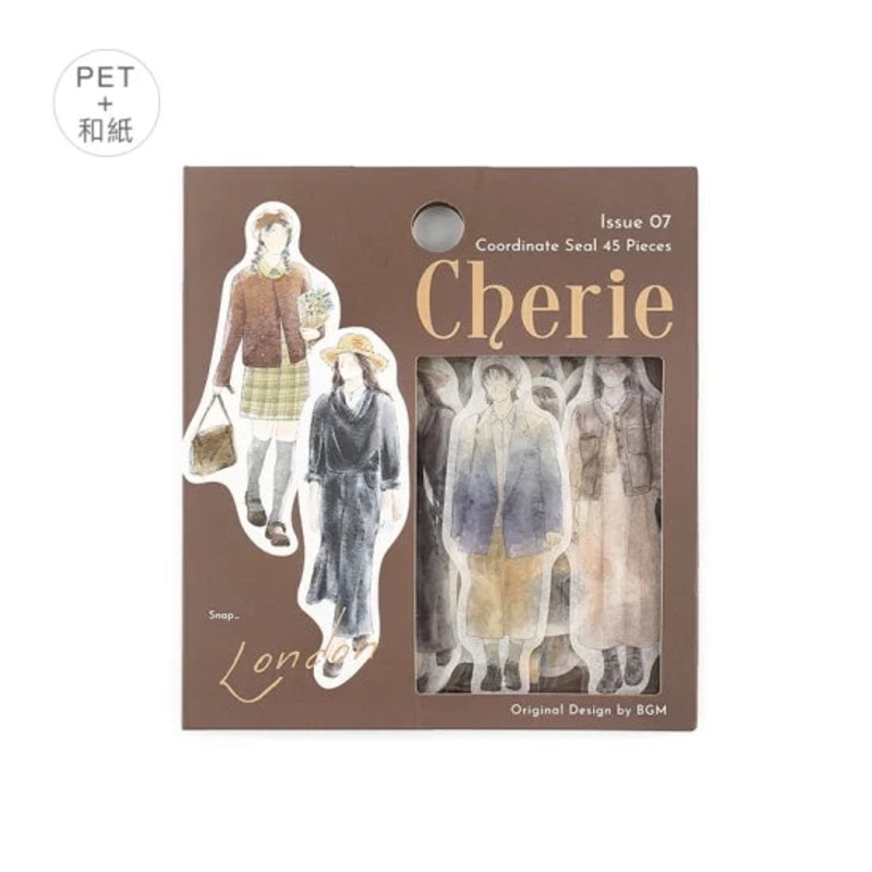 BGM Flake Sticker – Coordinate Seal – Cherie – London