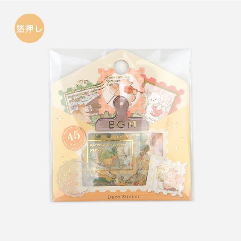 BGM Flake Sticker – Post Office – Animal Forest