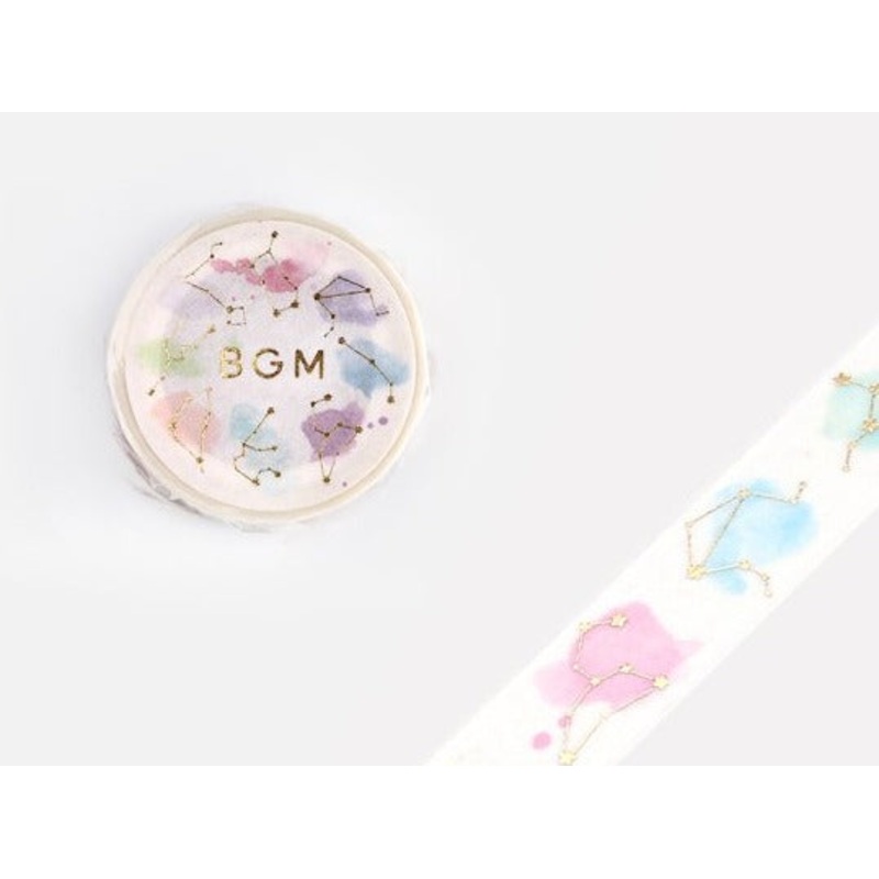 BGM Washi Tape – Constellation Colorful