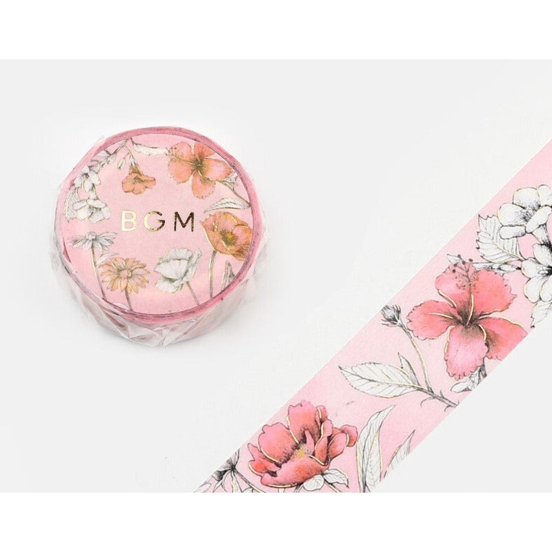 BGM Washi Tape – Special Margin Red
