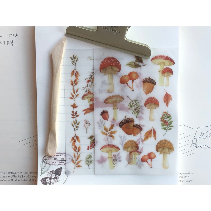 MU Print-On Stickers – Magical Mushrooms – #31