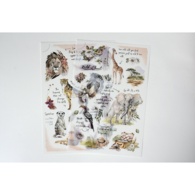 MU Print-On Stickers – Safari Adventure – #148