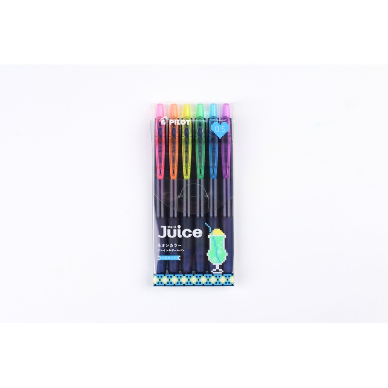 Pilot Juice Gel Pen – Neon Color – 0.5mm – Set of 6