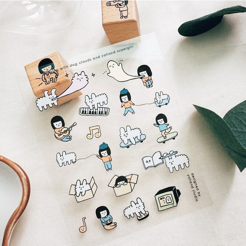 Yohand Studio Clear Sticker Sheet – Ideal Life