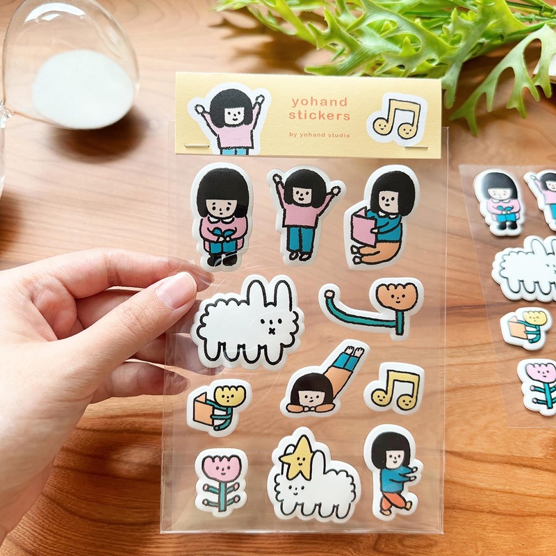 Yohand Studio Puffy Sticker Sheet – Supergirl’s Daily Life