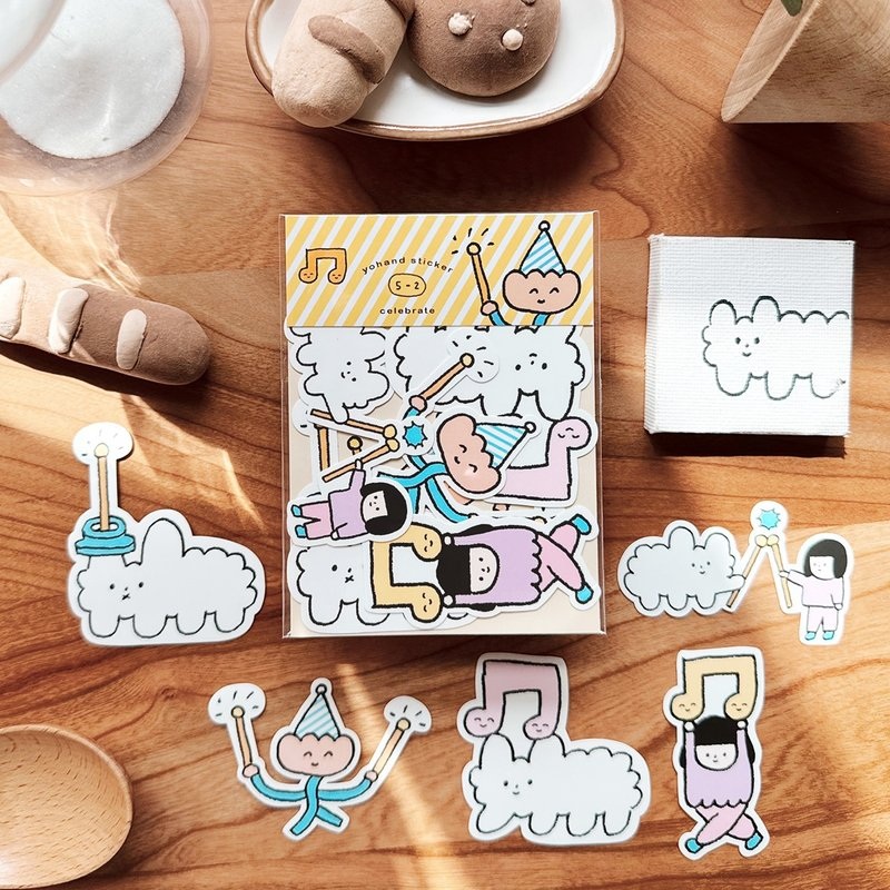 Yohand Studio Sticker Pack – Celebrate