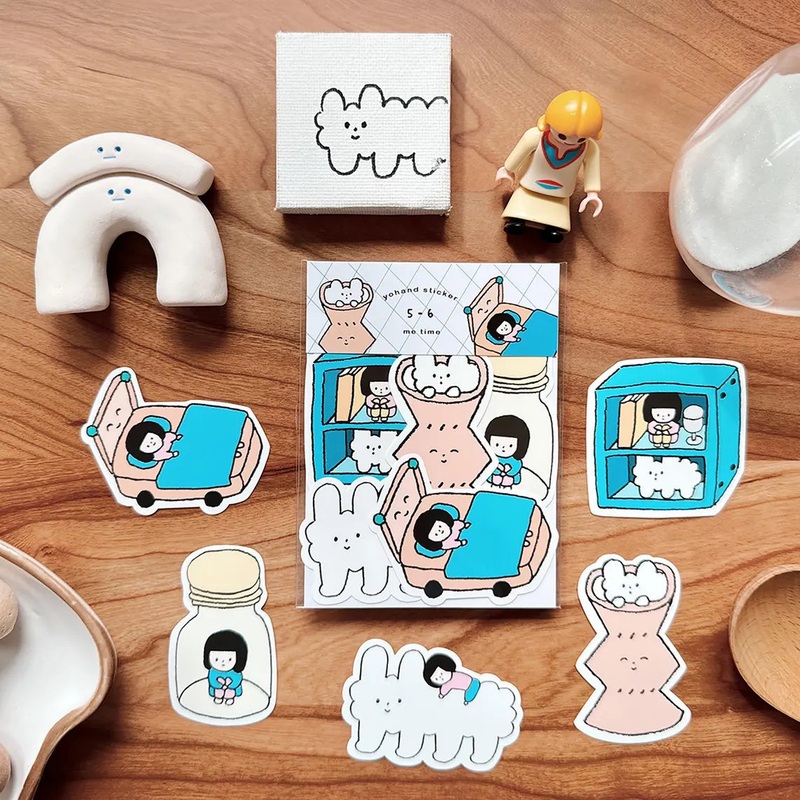 Yohand Studio Sticker Pack – Me Time
