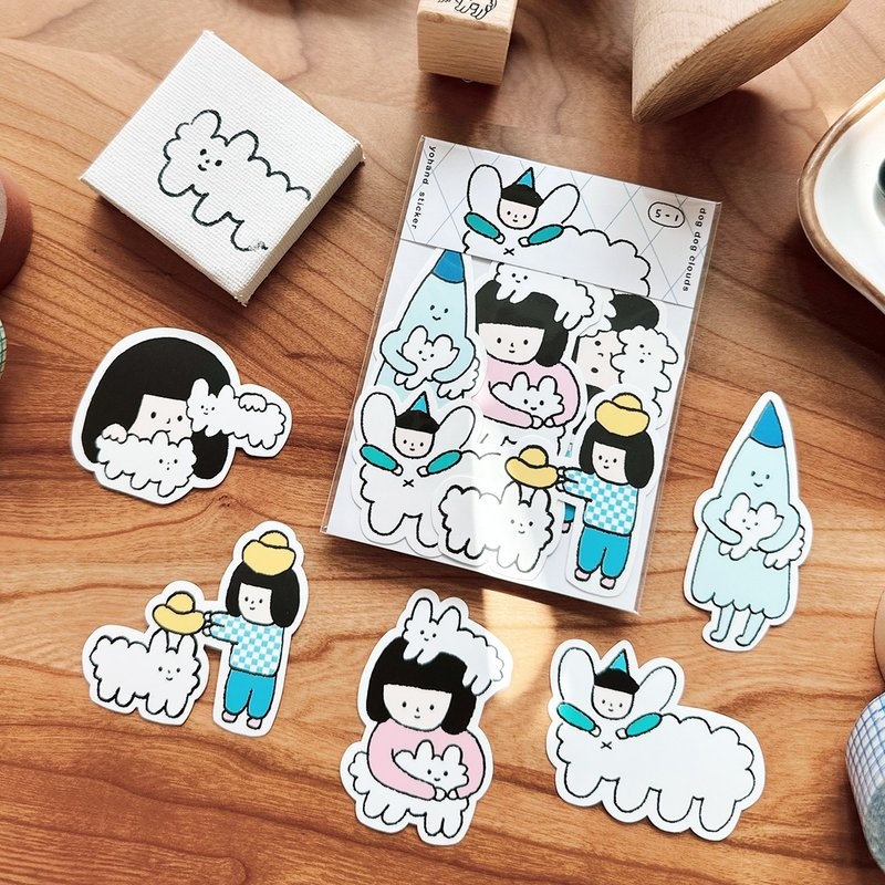 Yohand Studio Sticker Pack – Sticky Puppy Cloud