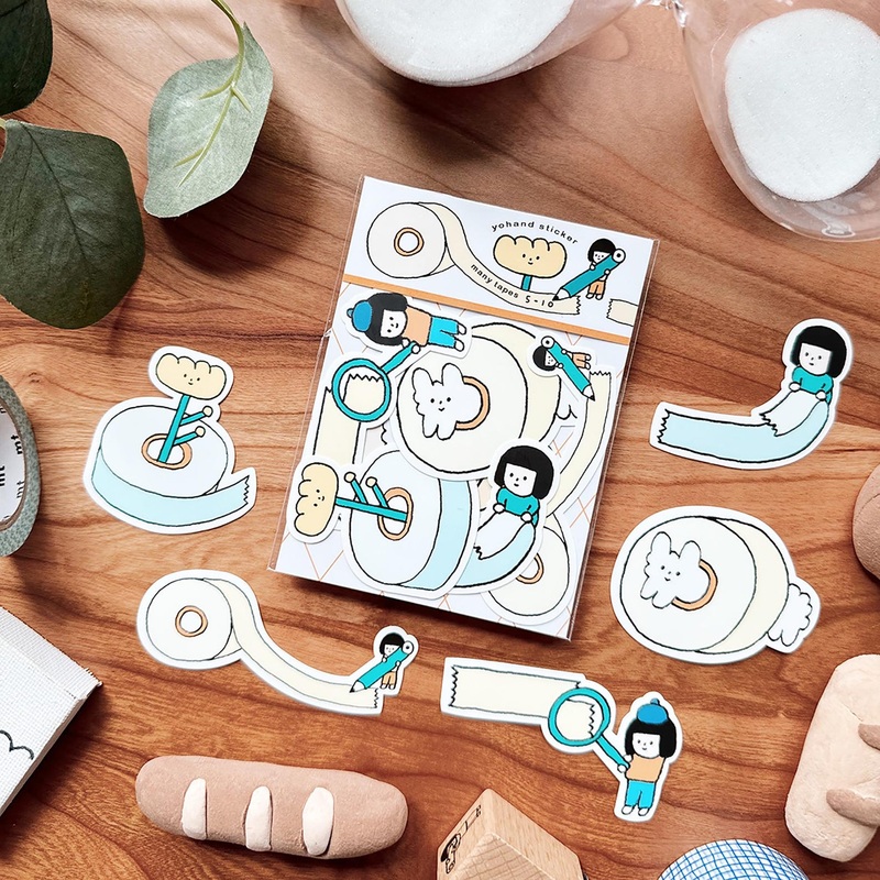 Yohand Studio Sticker Pack – Tapes