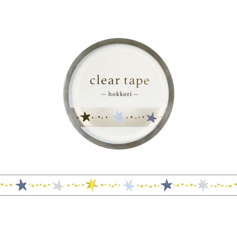 Mind Wave Clear Tape – Hokkori Series – Star