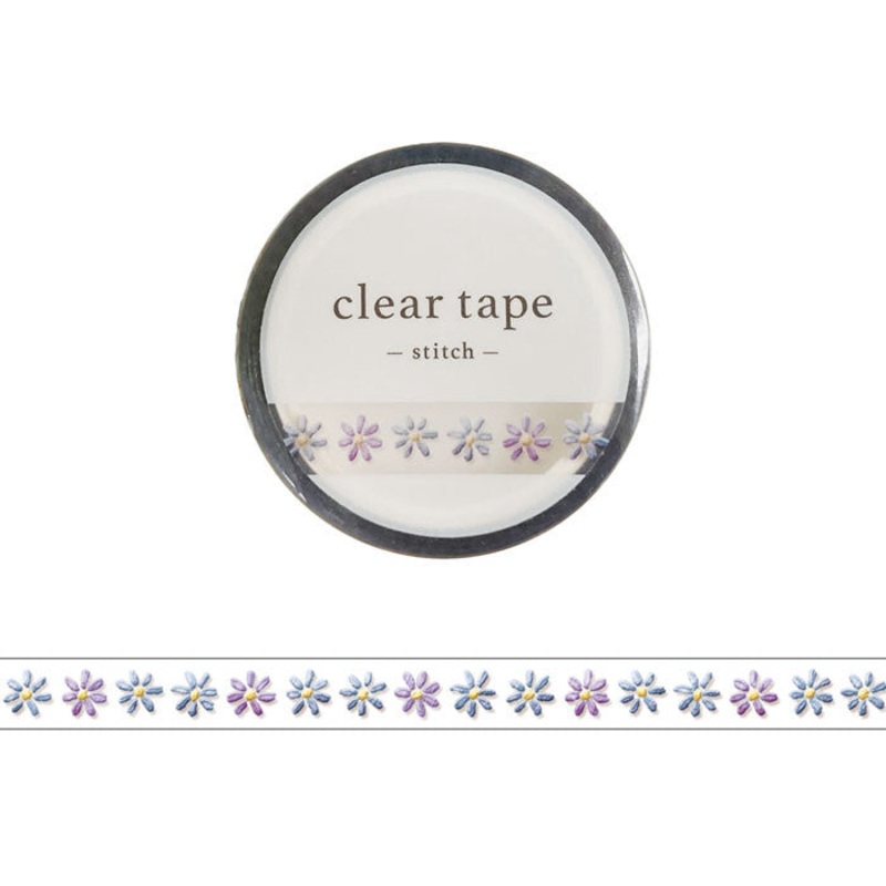Mind Wave Clear Tape – Stitch Series – Hana (Flower) 3