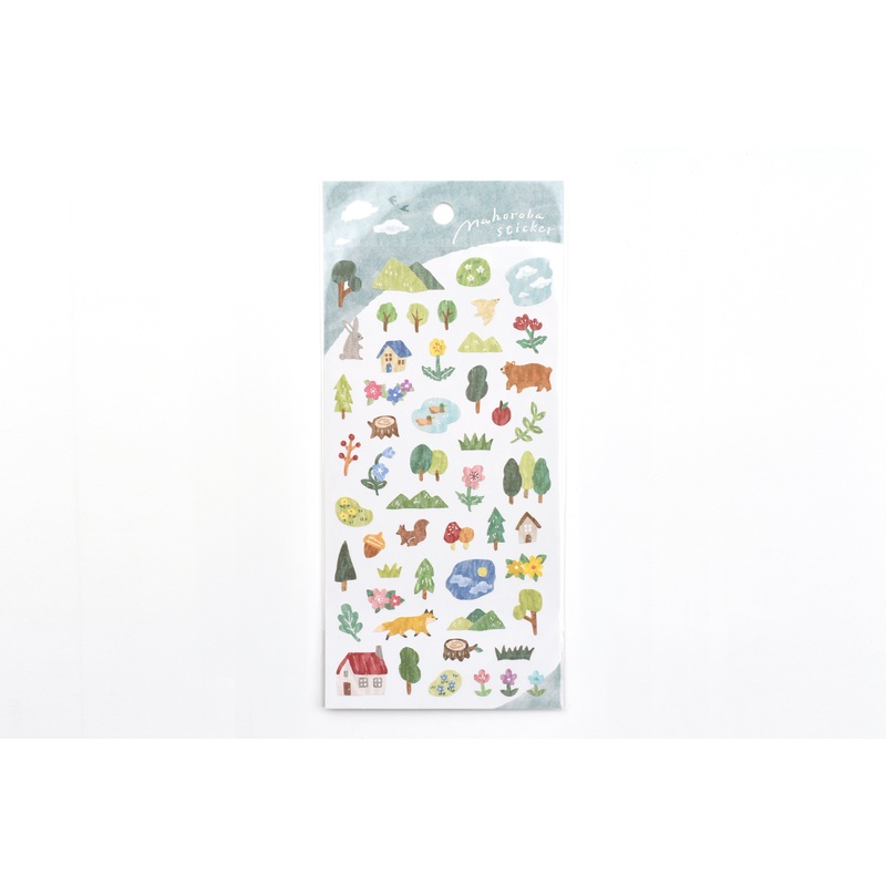 Mind Wave – Mahoroba Sticker – Forest