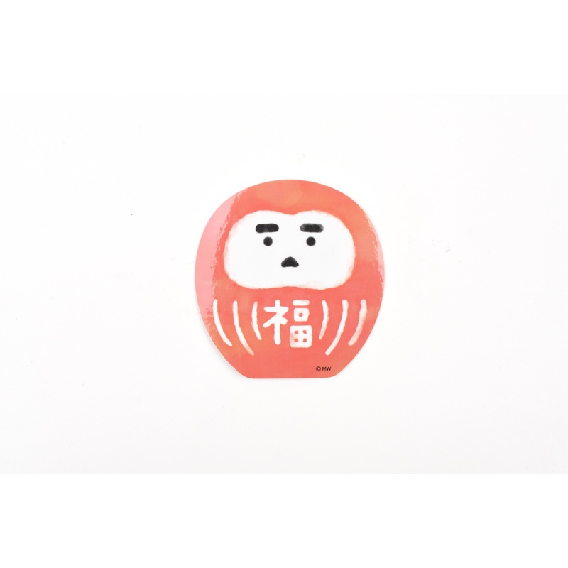 Mind Wave Sticker – Full of Japan – Daruma Doll