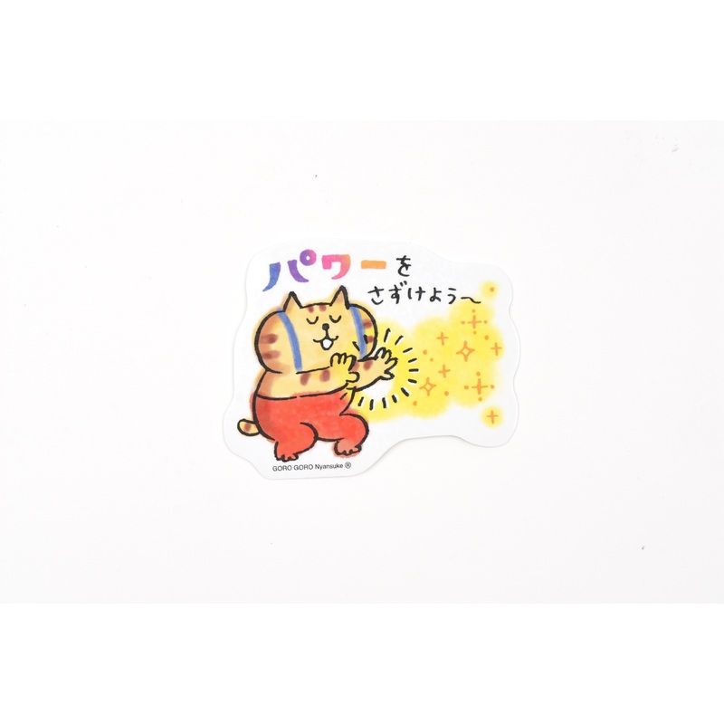 Mind Wave Sticker – Gorogoro Nyansuke – Power