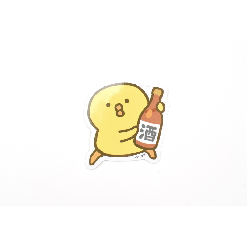 Mind Wave Sticker – Piyokomame – Sake