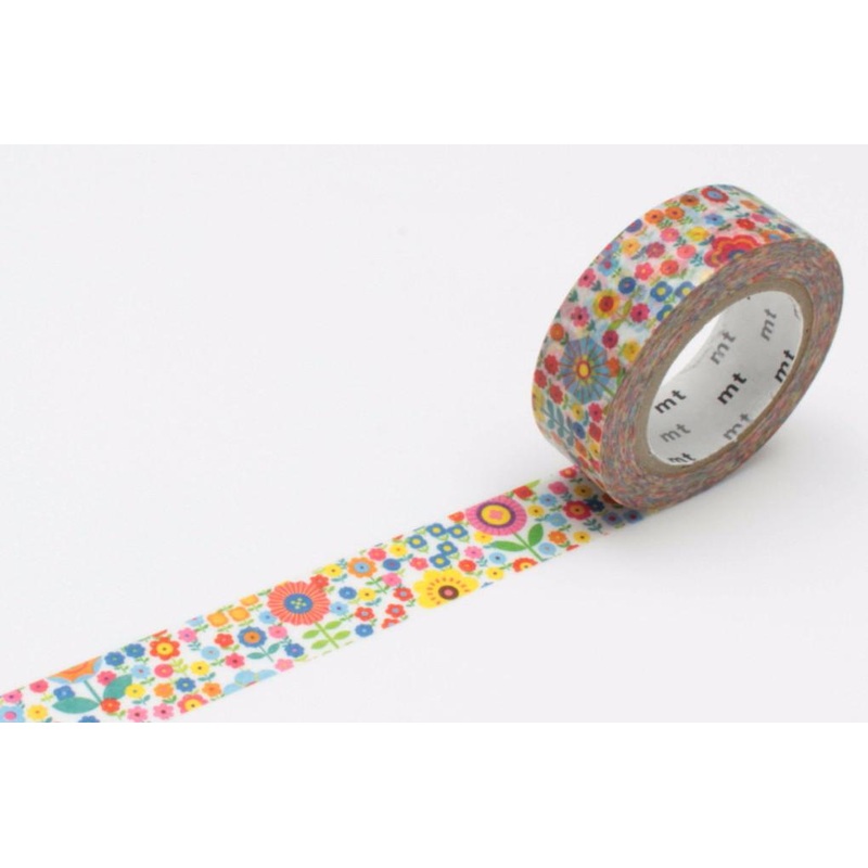mt Washi Tape – Mini Flower Garden
