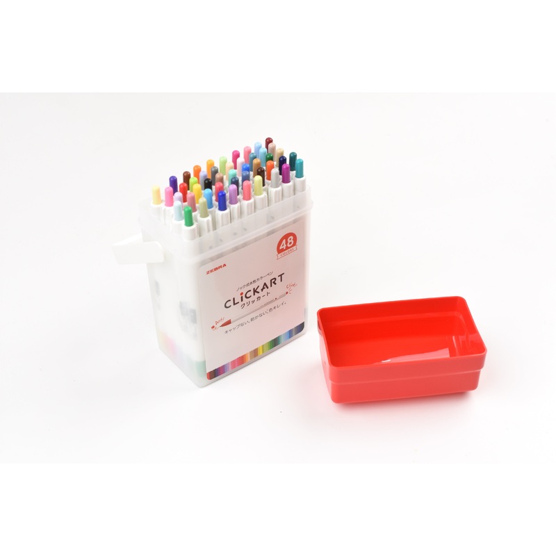 Zebra ClickArt Click Marker – Set of 48 Colors