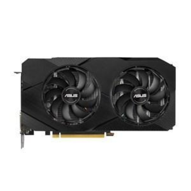 ASUS DUAL-RTX2060-O6G-EVO GEFORCE RTX2060 DDR6 6GB DVI-D+2xHDMI+DP DUAL FAN GRAPHICS CARD