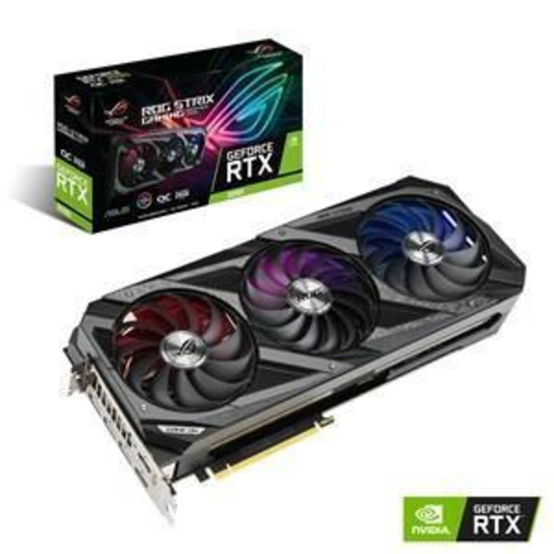 ASUS ROG-STRIX-RTX3090-O24G-GAMING RTX3090 24GB GDDR6X PCI-E 4.0 3xDP+2xHDMI
