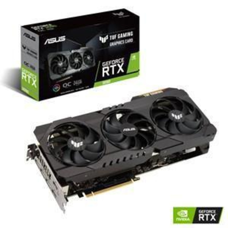ASUS TUF-RTX3090-O24G-GAMING RTX3090 24GB GDDR6X PCI-E 4.0 3xDP+2xHDMI