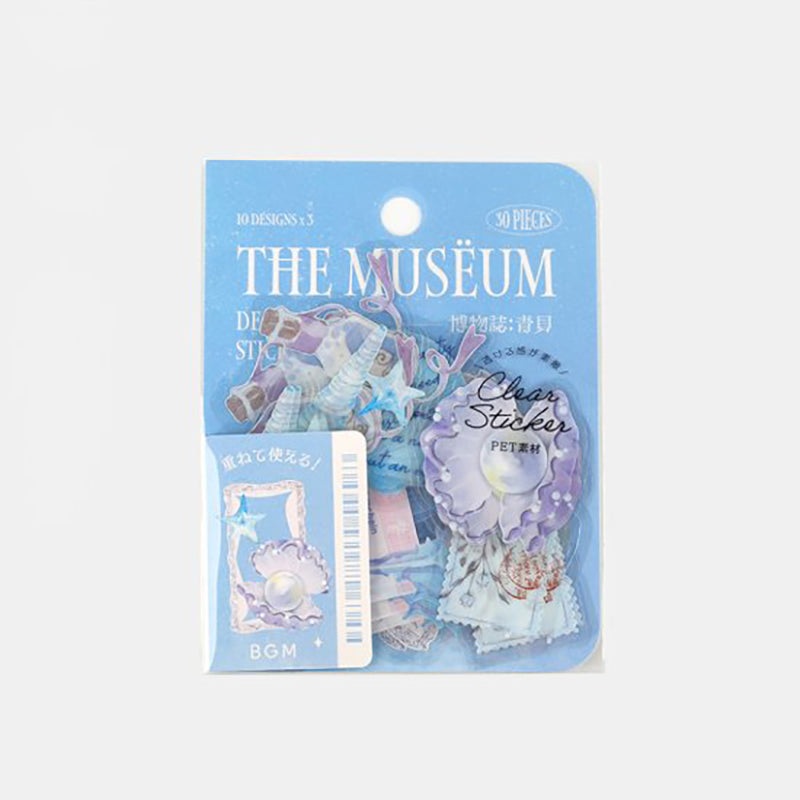 BGM Deco Sticker – Clear Seal – The Museum – Aogai