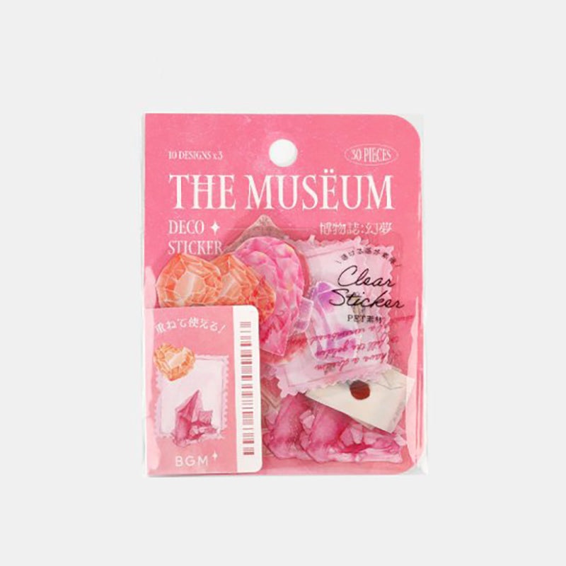 BGM Deco Sticker – Clear Seal – The Museum – Genmu